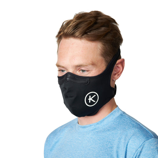 KYMIRA K-Mask featuring adjustable fit and advanced nanofibre technology, elegantly designed for superior viral filtration.