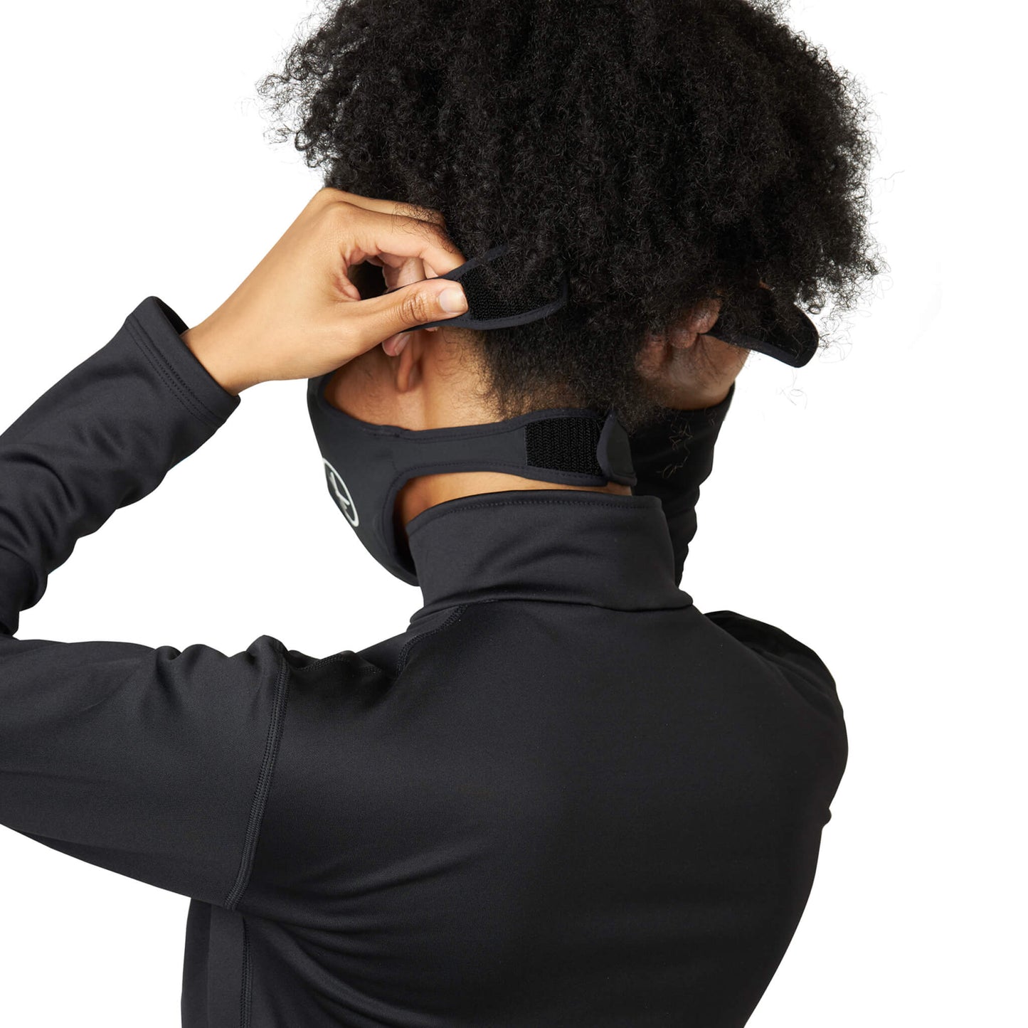 KYMIRA K-Mask in elegant design, featuring adjustable straps and a built-in nanofibre K-Filter, providing high-level filtration against viruses and bacteria.