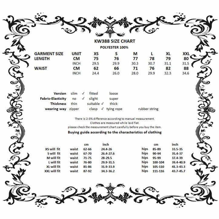 Dark in Love Layered Goth Skirt with Chain Belt, Size 62-92cm, Black Victorian Punk Chic