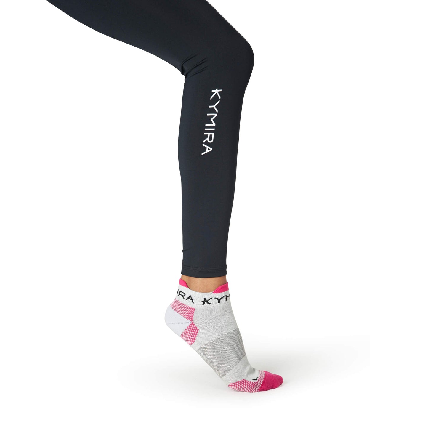Luxury KYMIRA Infrared ankle socks featuring soft fabric with cushioned heel and toes, perfect for active lifestyles.