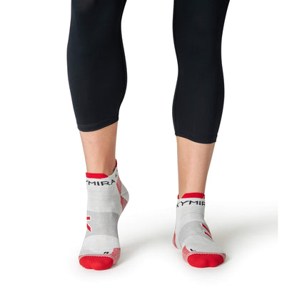 Stylish KYMIRA Infrared Ankle Socks designed for all-day wear, combining advanced infrared technology with luxurious comfort.