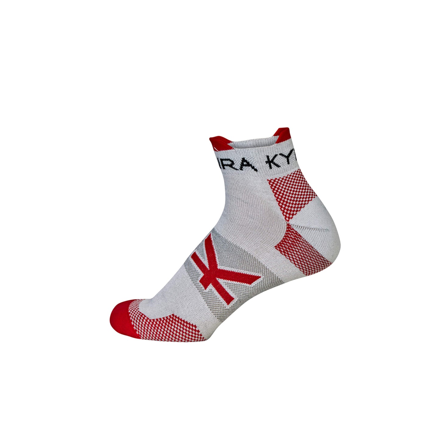Chic KYMIRA Infrared Ankle Socks elevating your athletic experience with optimised fit and thermal regulation for ultimate performance.