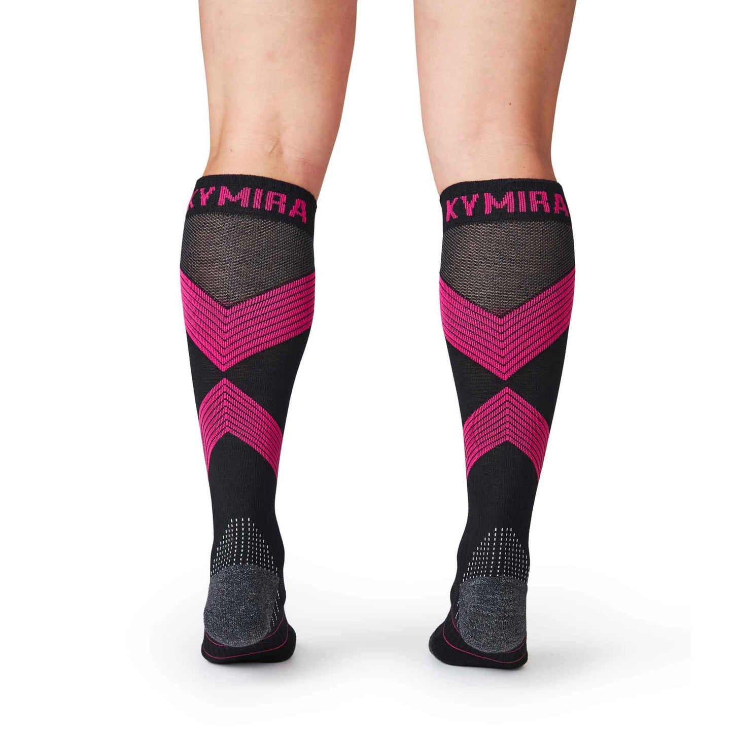 Luxury KYMIRA Infrared Compression Socks 2.0 featuring targeted support, designed for sizes S to L for optimal performance and recovery.