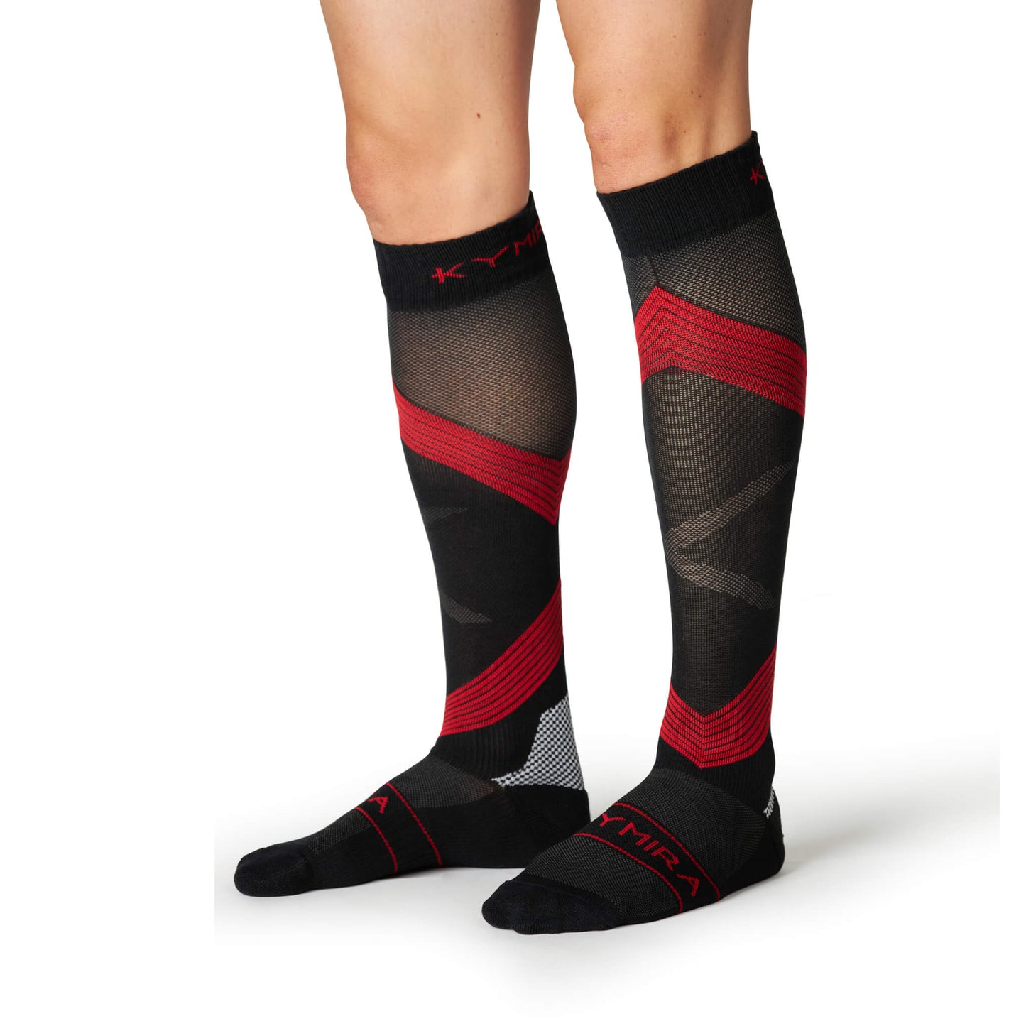 Sophisticated KYMIRA Infrared Compression Socks 2.0, perfect for active lifestyles, offering muscular compression and pain relief.