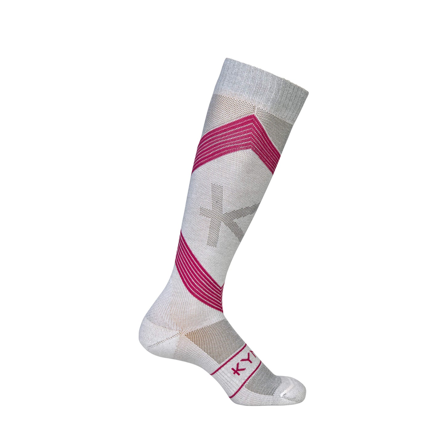 High-performance KYMIRA infrared compression socks, designed for enhanced muscle oxygenation and optimal athletic support.