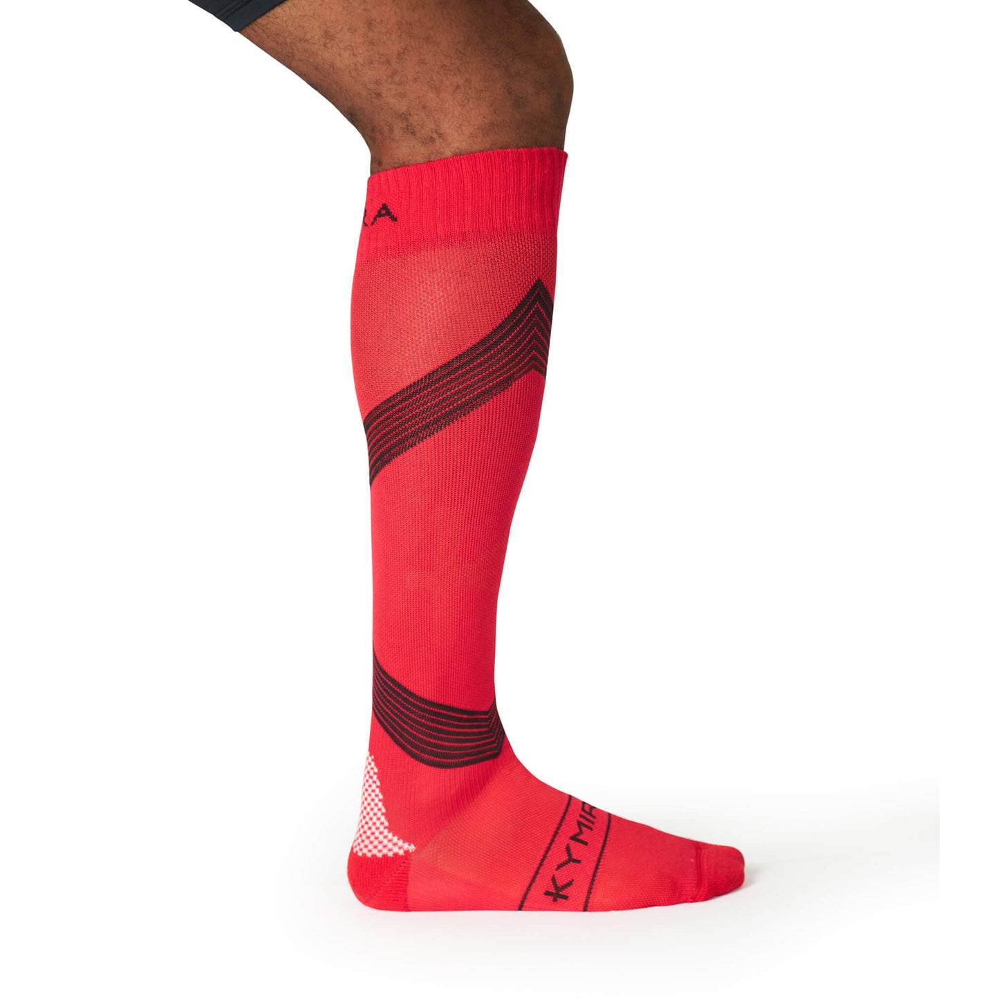 Luxury KYMIRA Infrared Compression Socks 2.0 showcasing graduated compression technology for enhanced circulation.