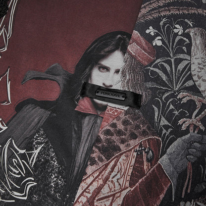 Elegant Punk Rave Liora colourful bag, crafted from high-quality cotton, epitomising chic versatility for any occasion.