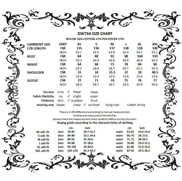 The Dark In Love lace coat elegantly styled on a model, highlighting the unique silhouette and gothic charm of the outfit.