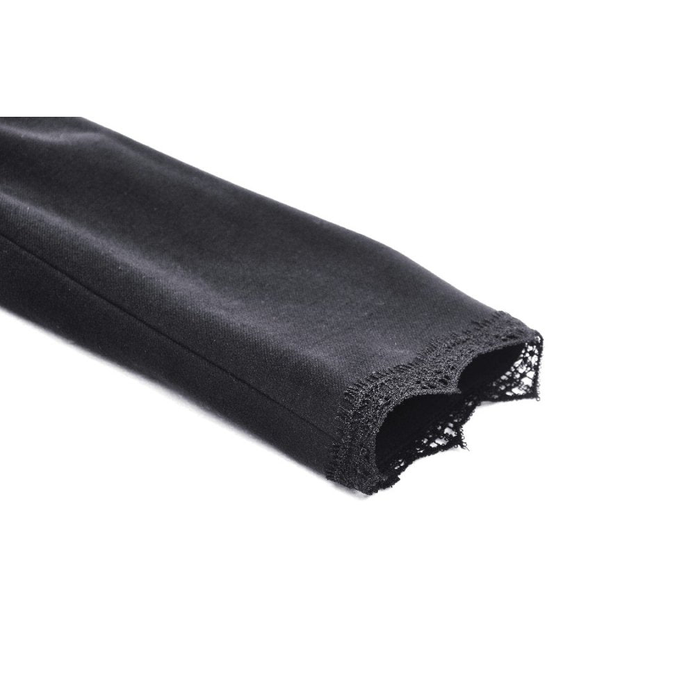 Back view of the Dark In Love Lorelei Tail Coat, featuring the stunning tail design that adds drama to a sophisticated gothic ensemble.