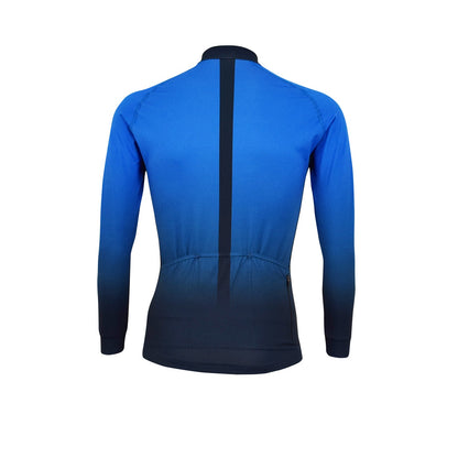 Stylish Men's Infrared PrO2 Cycling Jersey from KYMIRA, designed with 3 ergonomic rear pockets and quick-drying material for an exceptional cycling experience.