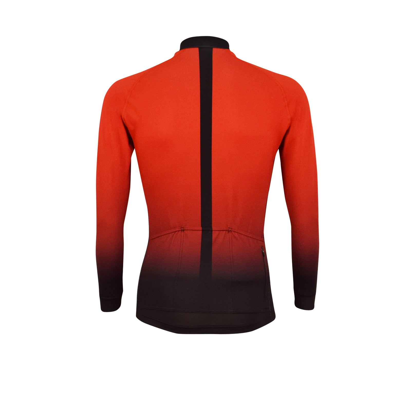 Luxury Men's Infrared PrO2 Long Sleeve Cycling Jersey by KYMIRA, featuring a hybrid race fit, breathable fabric, and SPF 35 protection for optimal comfort during cycling.