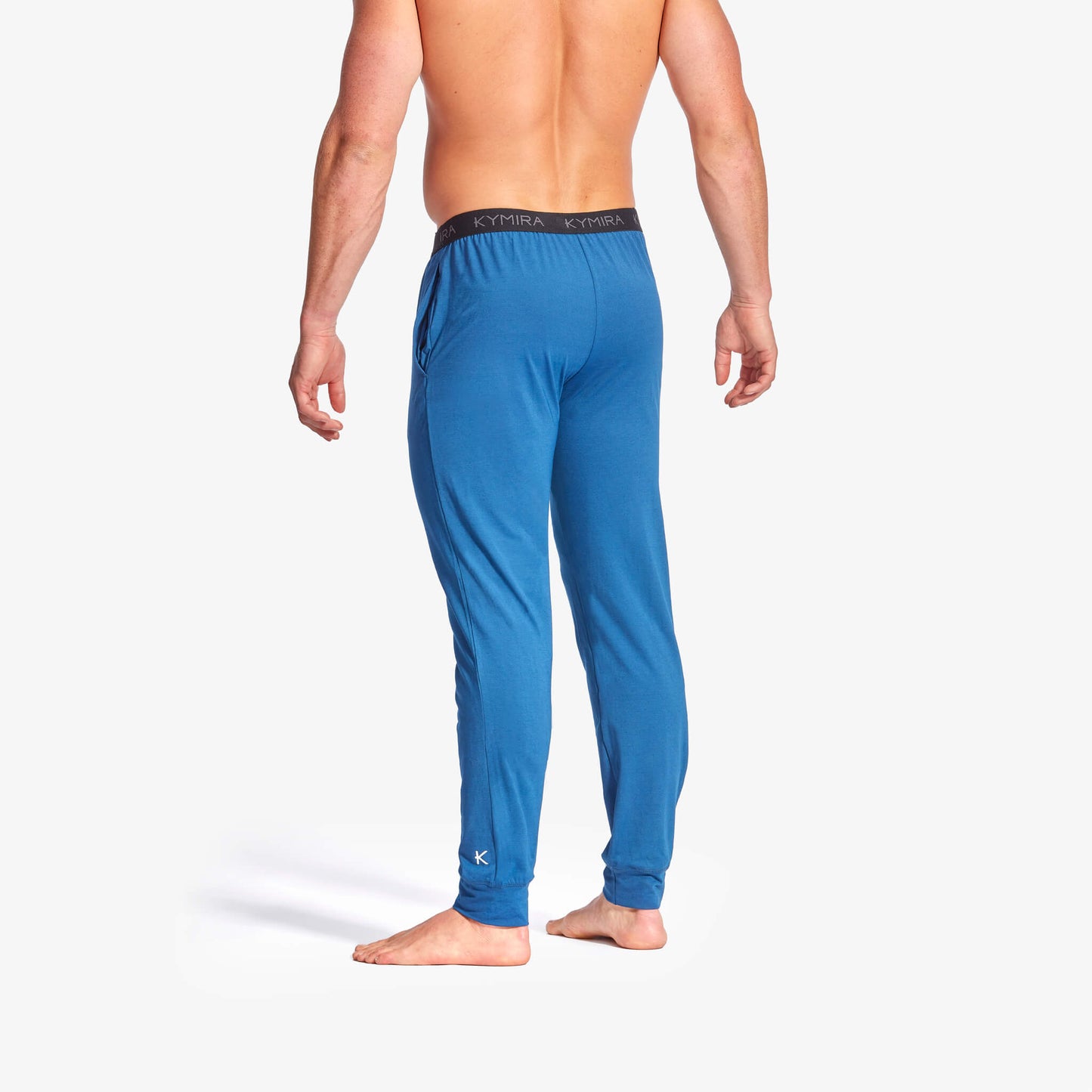 Men's Infrared Recovery Sleepwear Bottoms by KYMIRA, showcasing soft jersey fabric and comfortable fit, ideal for enhancing sleep quality.
