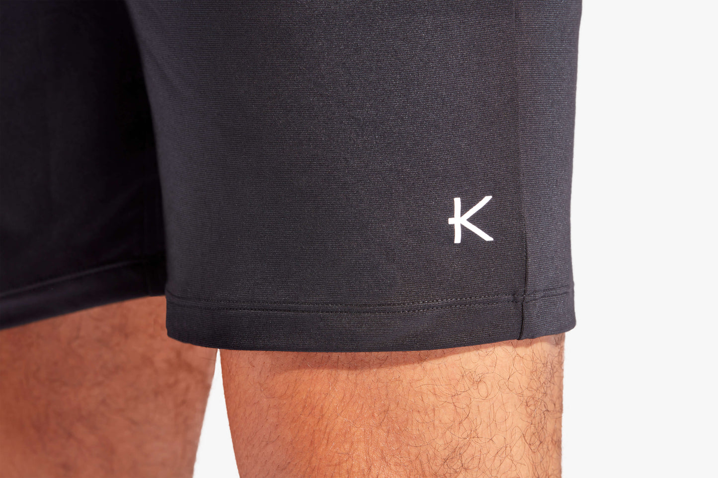KYMIRA luxury men's infrared recovery sleepwear shorts in elegant design for optimal comfort, available in sizes S to XXL.