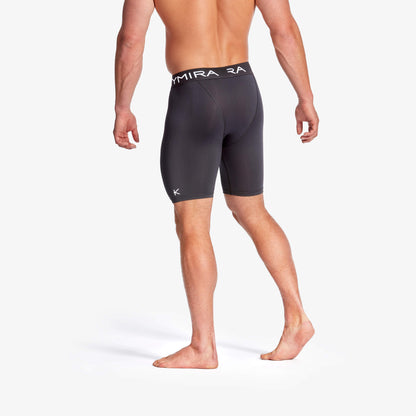 Stylish KYMIRA Men's Infrared Performance Shorts showcasing advanced technology for enhanced athletic performance, perfect for active lifestyles.
