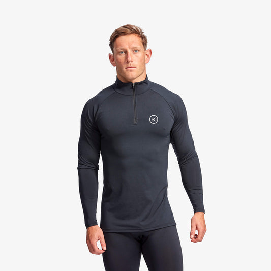 KYMIRA Men's Infrared 1/4 Zip Long Sleeve Top, Ergonomic Fit, S-XXL, Enhanced Performance & Recovery