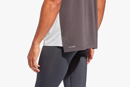 Athlete wearing the KYMIRA Charge Infrared Performance T-Shirt, demonstrating its lightweight design and optimal performance during training.