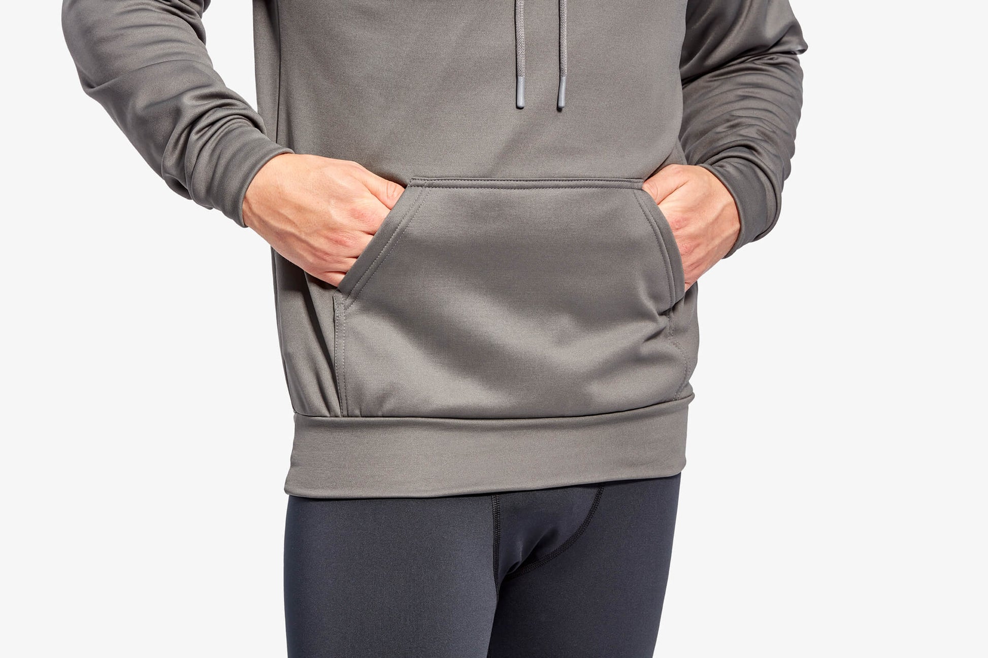 The KYMIRA Infrared Hoodie features fitted cuffs and a generous front pocket, combining functionality and luxury for modern sports enthusiasts.