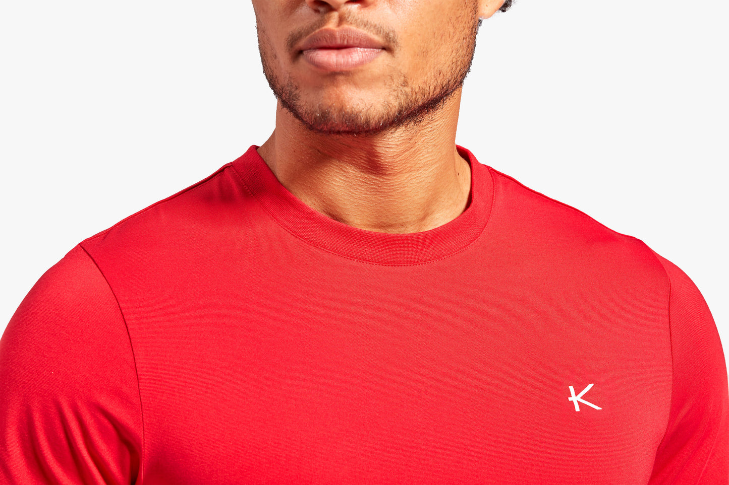 Stylish lifestyle shot of KYMIRA Men's Infrared Recovery T-Shirt designed for effective recovery and performance enhancement.