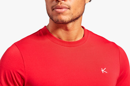 Stylish lifestyle shot of KYMIRA Men's Infrared Recovery T-Shirt designed for effective recovery and performance enhancement.