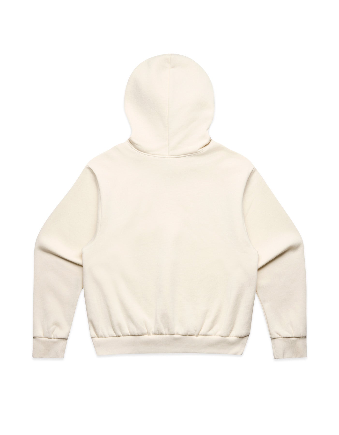 Close-up of the 350 GSM cotton-blend fleece used in the Fallen Angel Box Minus Hoodie from Anchor and Rose Apparel, highlighting its premium texture and sustainable materials.