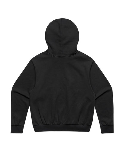 Stylish Box Minus Hoodie featuring a boxy silhouette by Anchor and Rose Apparel, crafted from premium anti-pill fleece.