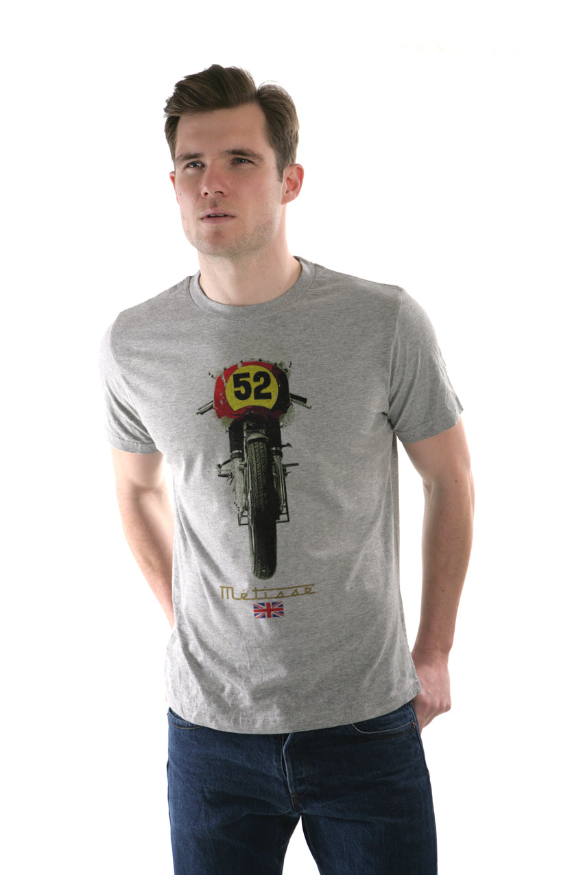 Celebrate The Legacy Of The Matchless Metisse T-Shirt - Premium Cotton, Vintage Motorcycle Design