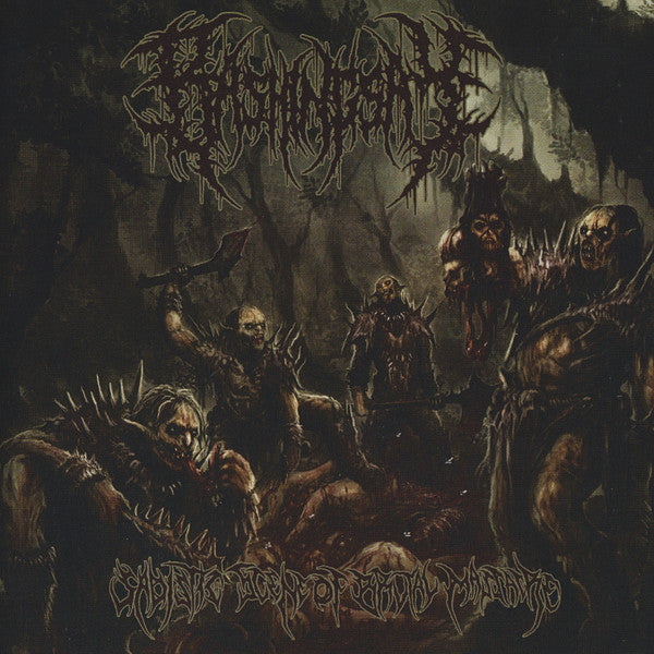 Officially licensed Bashingsay - Sadistic Scene of Brutal Massacre CD by Rancid Offal Records, a striking death metal album showcasing brutal and artistic album artwork, perfect for collectors and enthusiasts.