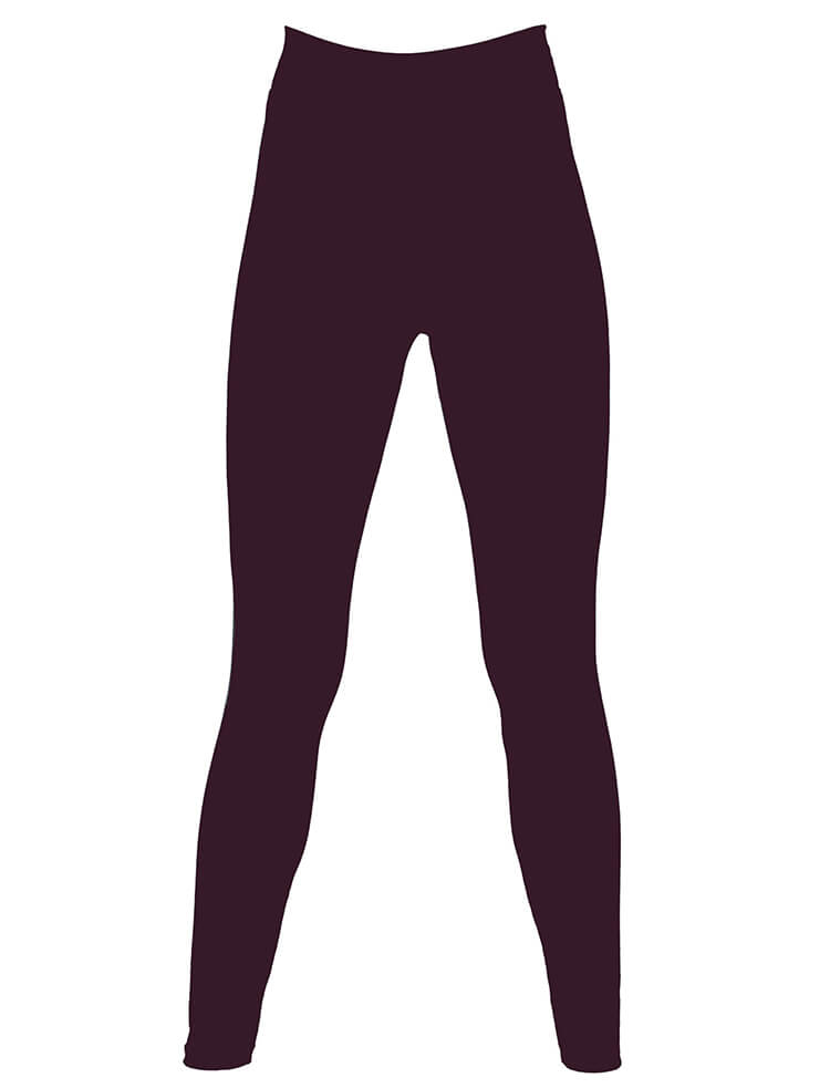 Luxury Women's Organic Cotton Leggings in a flattering fit, crafted from eco-friendly materials, showcasing style and comfort in a minimalist design.