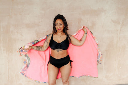 Zoe Leakproof Bikini: Waterproof, High-Waisted Swimwear, Absorbent Up To 15ml, Size S-XL