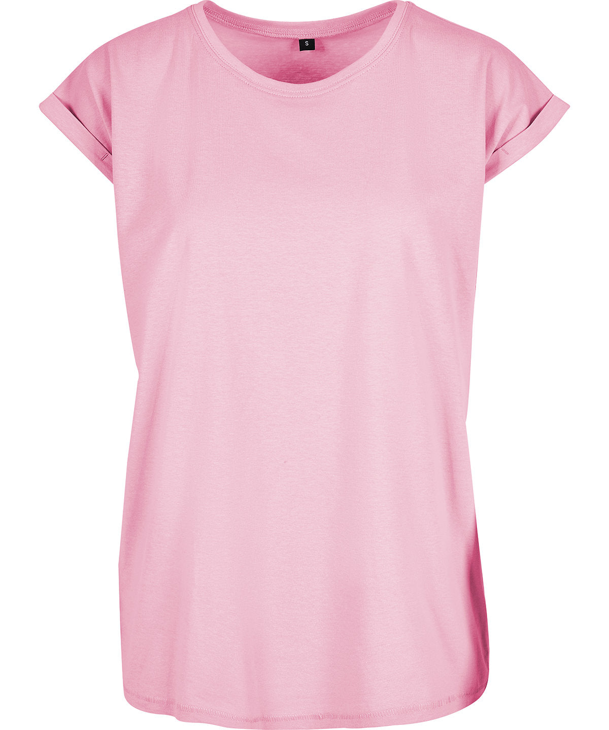 Close-up of the luxurious texture of the organic cotton women's t-shirt, showcasing its softness and comfort.