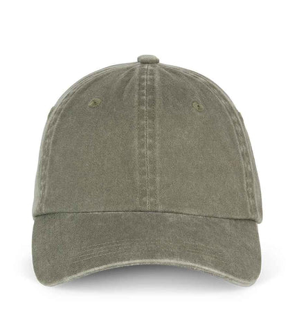Luxury organic cotton faded cap featuring a unique 6 panel design, showcasing its premium quality and comfort.