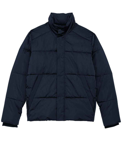 Luxury sustainable down jacket featuring eco-friendly recycled polyester and Sorona padding, designed by Earth Wardrobe for conscious fashion lovers.