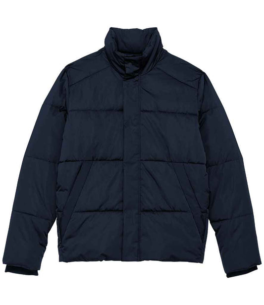 Luxury sustainable down jacket featuring eco-friendly recycled polyester and Sorona padding, designed by Earth Wardrobe for conscious fashion lovers.