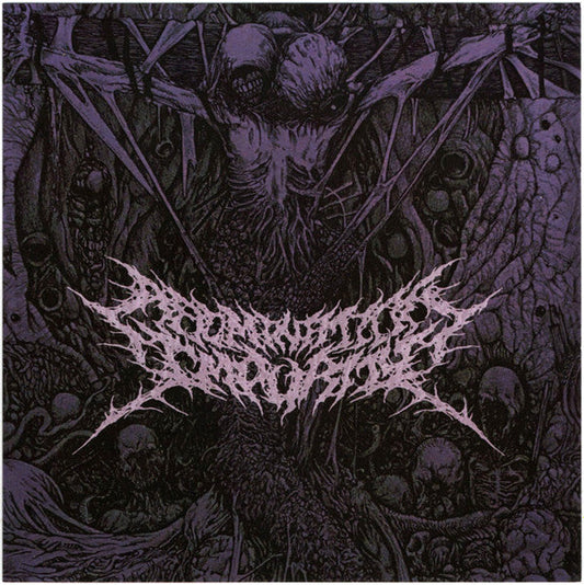 Official CD of Abomination Impurity's album 'Post Disembowelment Blunt Serial Decapitation', published by Rancid Offal Records, featuring death metal tracks that embody the genre's intense and raw essence.
