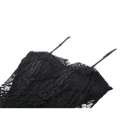 Beautifully styled Dark In Love Naiara Lace Dress worn with confidence, accentuating the figure and exuding luxury.