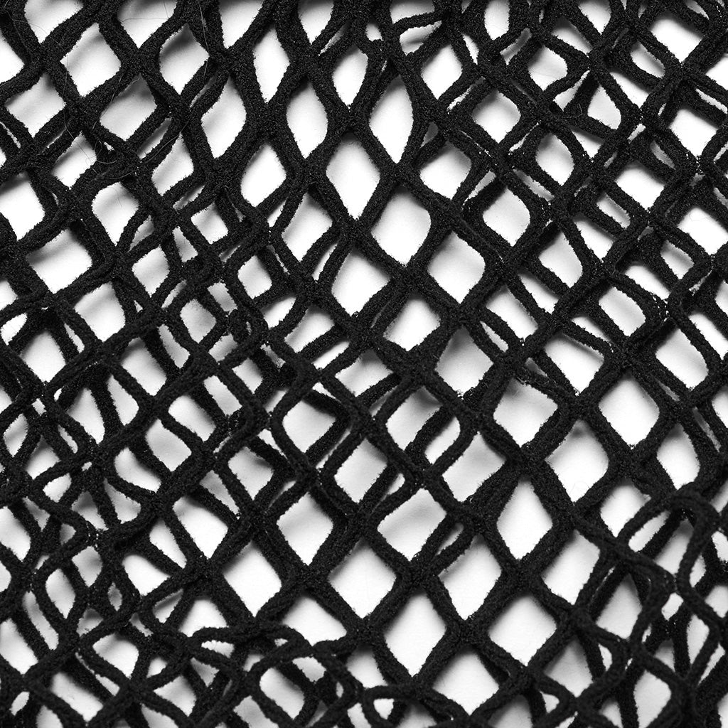 Punk Rave Nikita Fishnet Co-ord Set elegantly displayed on a model, demonstrating the versatility of the outfit when layered or worn separately for a chic style.