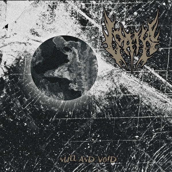 Loathe - Null and Void CD album cover by Rancid Offal Records, representing the Death Metal genre with dark and intricate artwork, showcasing the 2023 release.