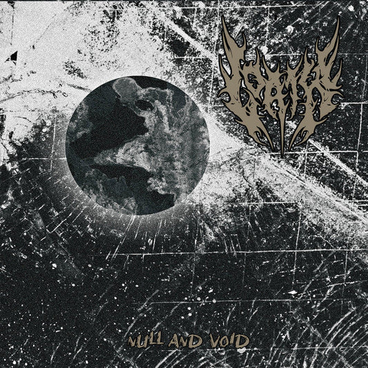 Loathe - Null and Void CD album cover by Rancid Offal Records, representing the Death Metal genre with dark and intricate artwork, showcasing the 2023 release.