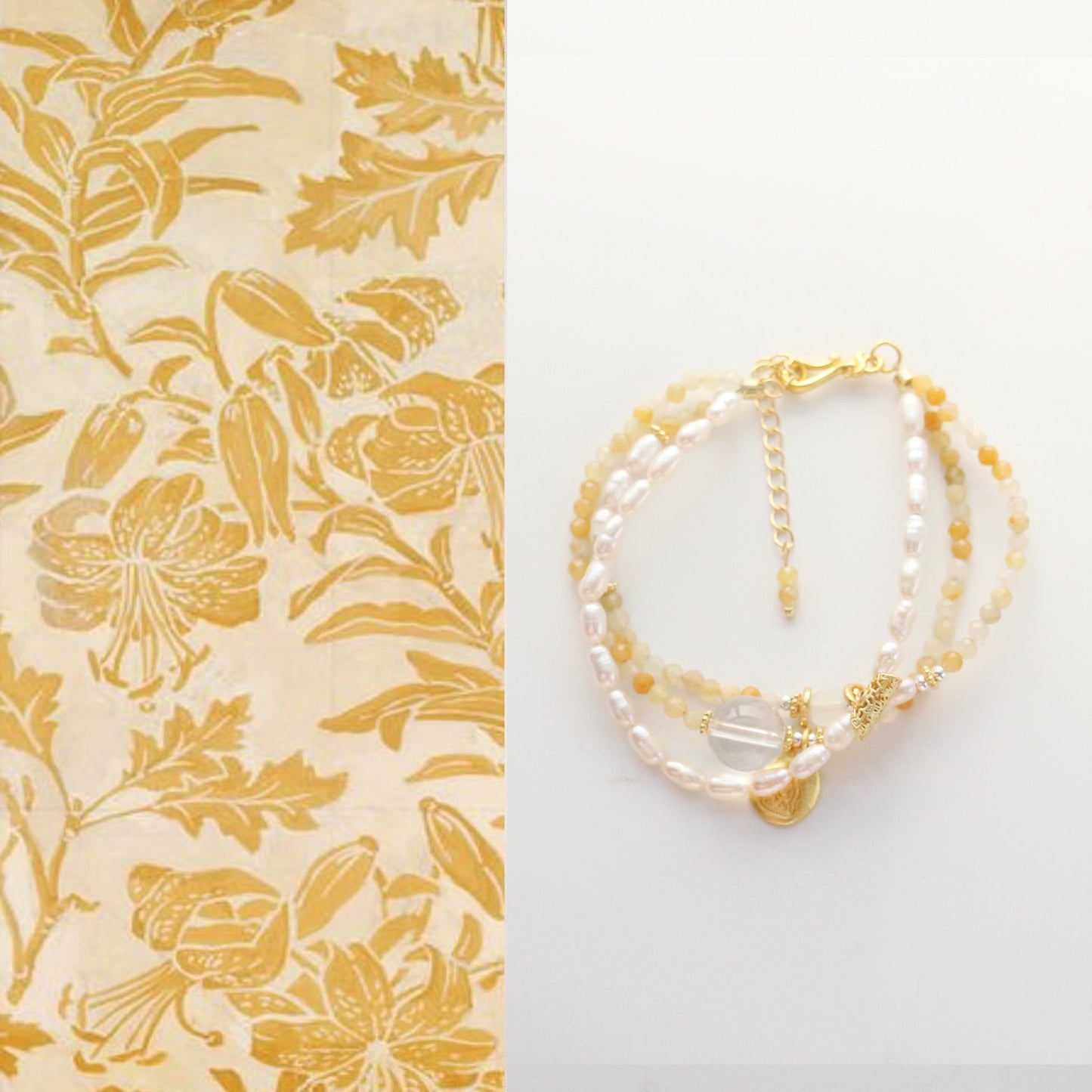 JEKIRA Tri-Layer Solar Plexus Bracelet