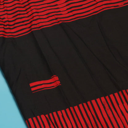 Model wearing the CM.YAYA Women's Striped Wide Leg Sleeveless Jumpsuit, demonstrating its versatile style for various summer occasions.