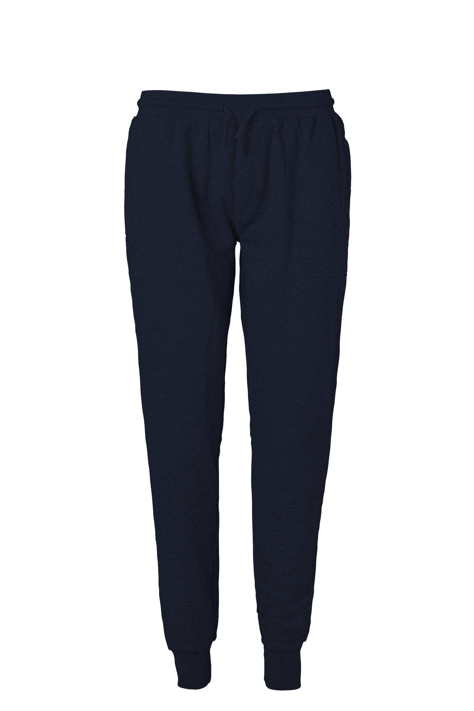 Luxury unisex sweatpants made from Fairtrade organic heavyweight fleece, featuring an adjustable fit and elegant design for both men and women.