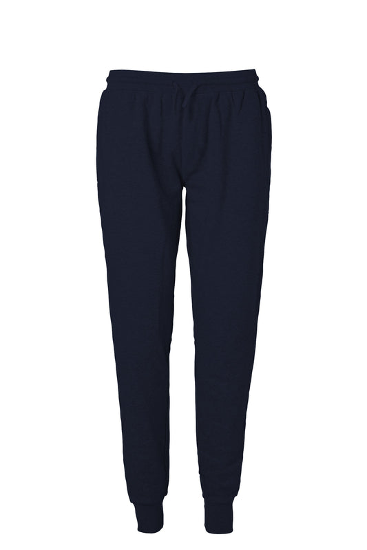 Luxury unisex sweatpants made from Fairtrade organic heavyweight fleece, featuring an adjustable fit and elegant design for both men and women.