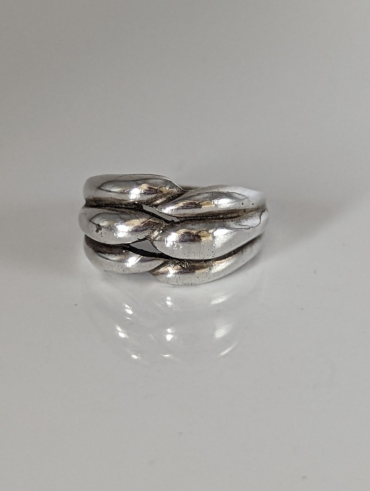 Silver Steed Ear of Grain Silver Ring
