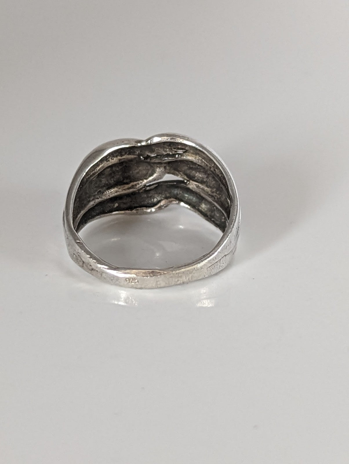 Silver Steed Ear of Grain Silver Ring