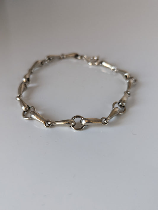 Silver Steed All About Snaffles Bracelet