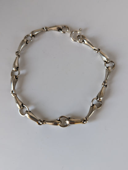 Silver Steed All About Snaffles Bracelet