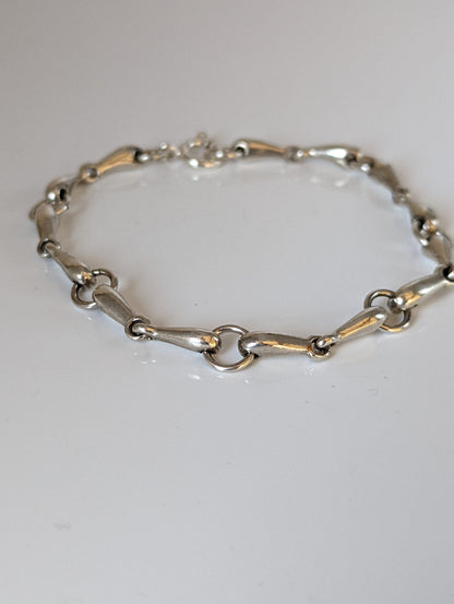 Silver Steed All About Snaffles Bracelet