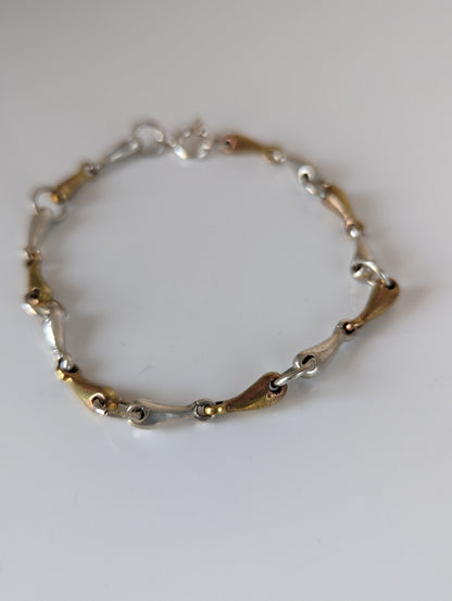 Silver Steed All About Snaffles Bracelet