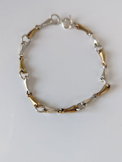 Silver Steed All About Snaffles Bracelet