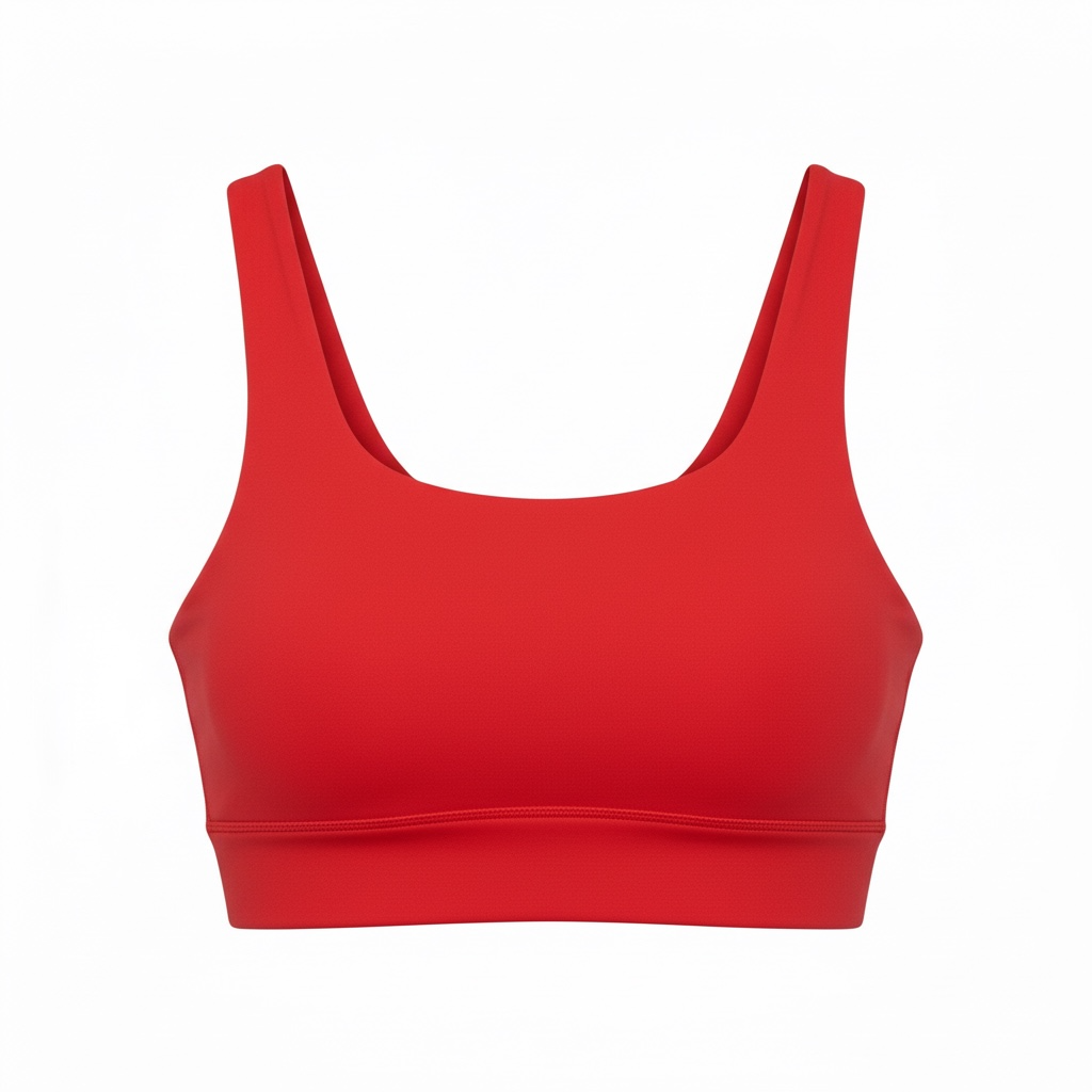 Incl.usiveinc Active Black Sports Bra - High Support, Breathable Fabric, Sizes S-XL